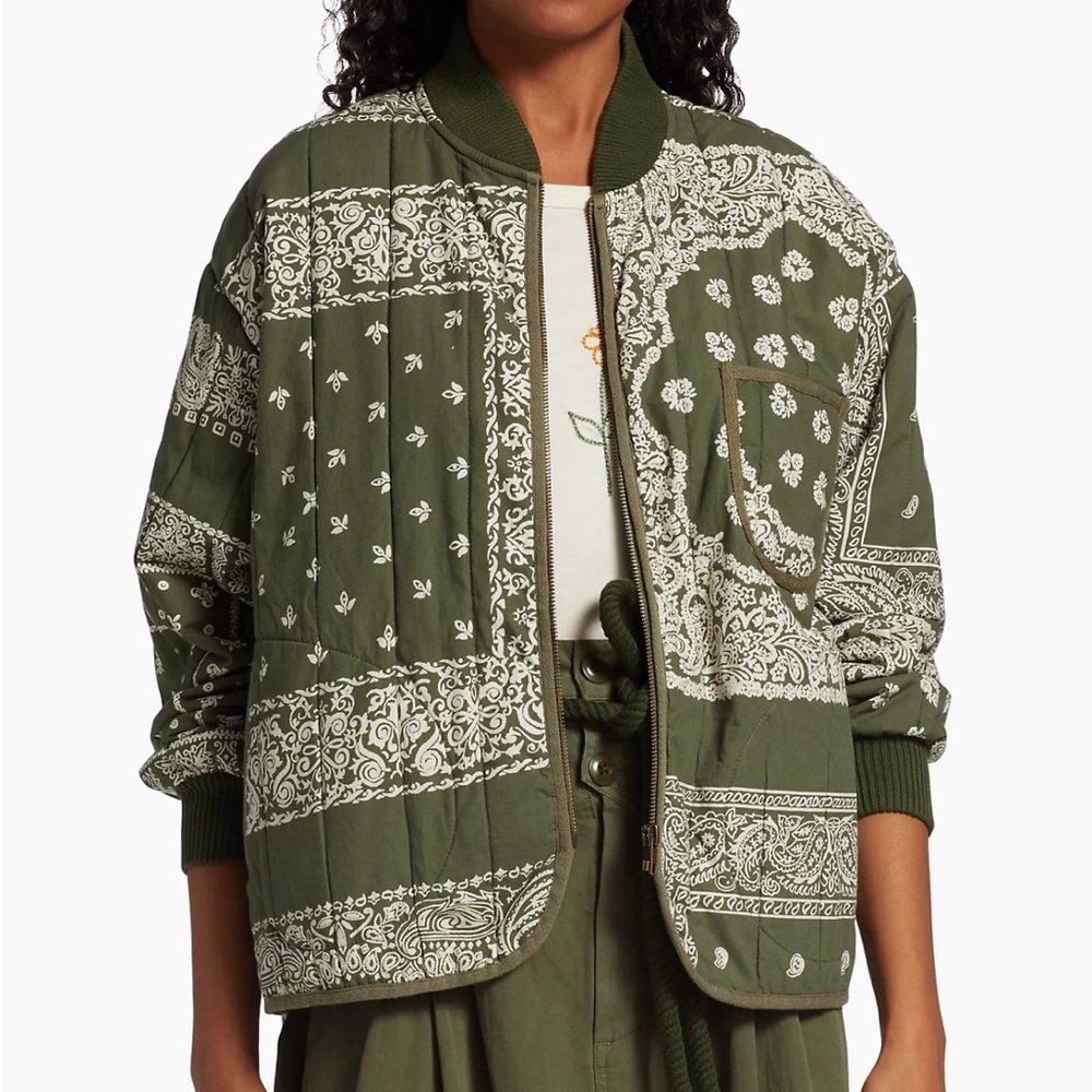 ISO The Great bandana print jacket